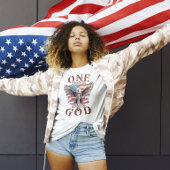 ONE Nation Under GOD USA Patriottisch T-shirt