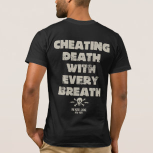 One Nickel Garage Cheating Death T-shirt / Tekst