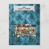 "One Night Standaar"-kaart Briefkaart (Voorkant)