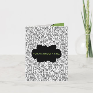 One of A Kind Kaart