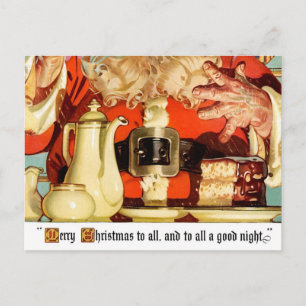 ONE-OF-A-KIND KOFFIE W SANTA BRIEFKAART