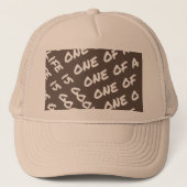 one of a kind life is good design trucker pet (Voorkant)
