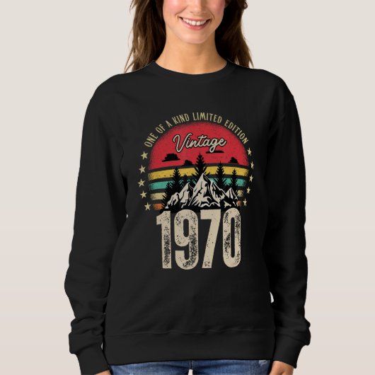 One of a Kind Limited Edition 1970 Retro B Trui (Voorkant)