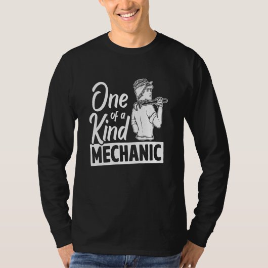One Of A Kind Mechanic Car Repair Automobile Repai T-shirt (Voorkant)