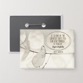 One of the Greatest Gifts Button (Voorkant / Achterkant)