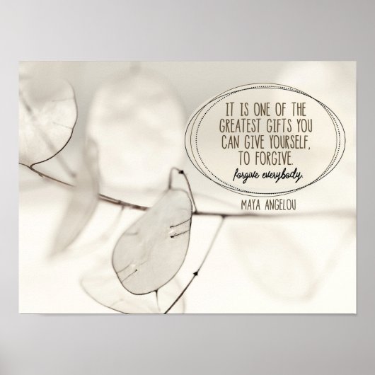 One of the Greatest Gifts Poster (Voorkant)