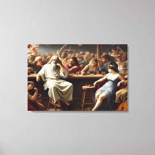 One Of Us Canvas Afdruk (Voorkant)