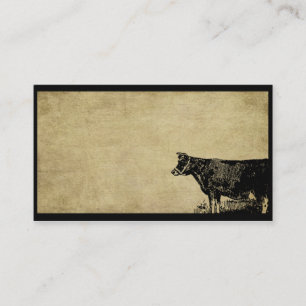 One Ol' Cow- Prim Biz-kaarten Visitekaartje