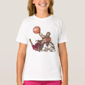 One on One Basketball T-Shirt (Voorkant)
