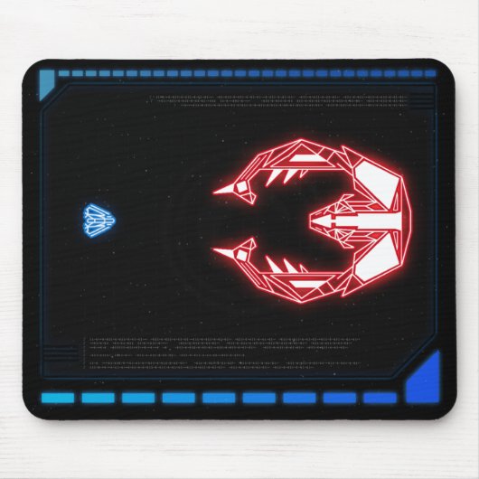 "One on One" Mousepad Muismat (Voorkant)