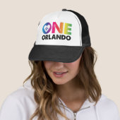 One Orlando One Pulse Rainbow Heart Trucker Pet (In situ)