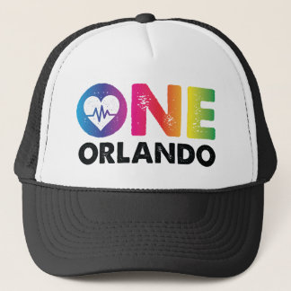 One Orlando One Pulse Rainbow Heart Trucker Pet