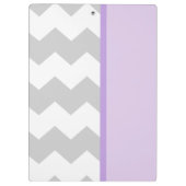 One Page at a Time – Motivational Lavender Floral Klembord (Achterkant)