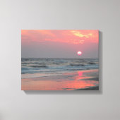 One Perfect Sunset - Eikeneiland, NC Canvas Afdruk (Voorkant)