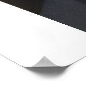 One Photo Christmas Family Cuie Roze Poster (Hoek)