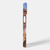 One-Photo Pink Tiny Particle iPhone Case (Achterkant / Rechts)