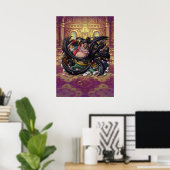 One Piece Blackbeard Poster (Thuiskantoor)