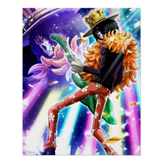 One piece Brook Perfect Poster (Voorkant)