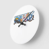 One Piece G5 Anime Piraat Wandklok  (Hoek)