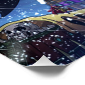 One piece, Law, Luffy en Captain Kid Perfect Poster (Hoek)