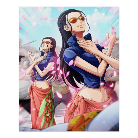 One piece Nico Robin Perfect Poster (Voorkant)