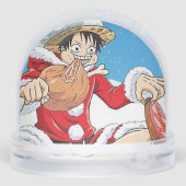 One piece sneeuwbol (Achterkant)