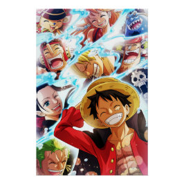 One piece Straw Hats Wano Perfect Poster