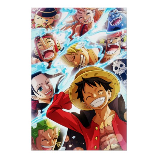 One piece Straw Hats Wano Perfect Poster (Voorkant)