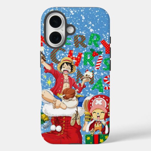 One piece telefoonhoesje kerst Case-Mate iPhone case (Achterkant)