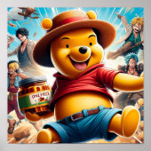 One Piece Winnie de Pooh 1 Poster (Voorkant)