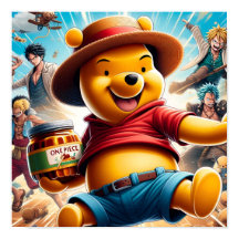 One Piece Winnie de Pooh 1