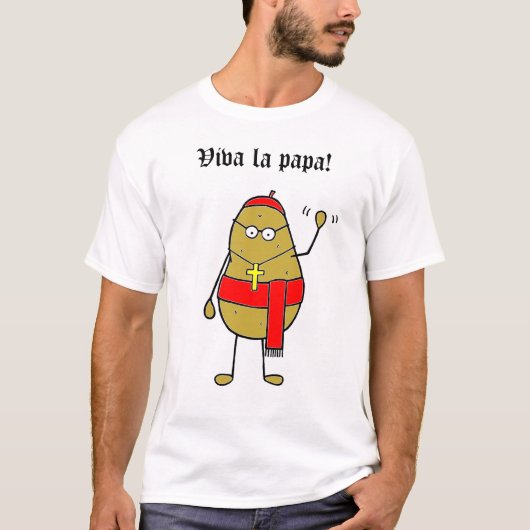 One Popetato T-shirt (Voorkant)