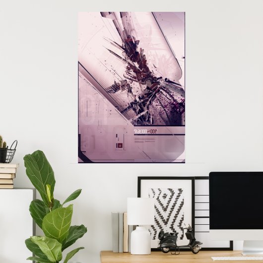 one poster (Thuiskantoor)