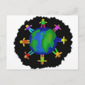 One Race - Anti-Racisme Briefkaart (Voorkant)