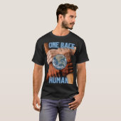 One Race Human T-Shirt (Voorkant volledig)