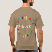 ONE Race HUMANS Cool Peace T-Shirt (Achterkant)