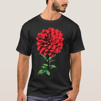 One Red Dahlia T-shirt