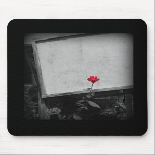 One Red Flower Mousepad Muismat