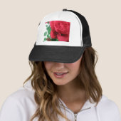 One Red Rose Trucker Pet (In situ)