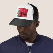 One Red Rose Trucker Pet (In situ)