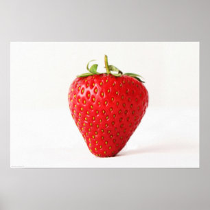 One Red Strawberry Wcn Poster