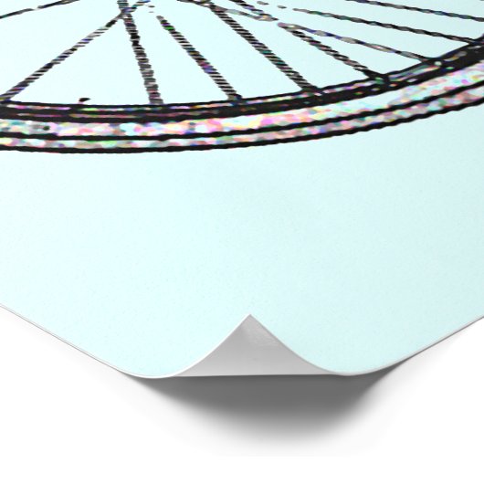 One Retro Bike Poster (Hoek)