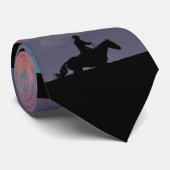 One Rider, One Horizon - Neck Tie Stropdas (Opgerold)