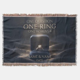 One Ring One Forever Romantic Marriage Proposal Deken