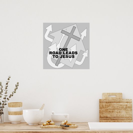 One Road Poster (Keuken)