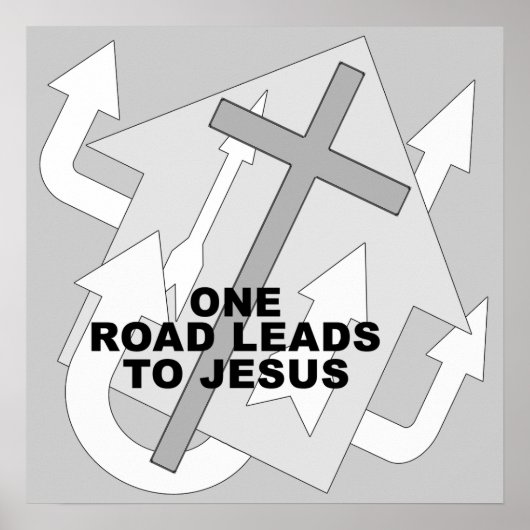 One Road Poster (Voorkant)