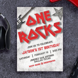 One Rocks - 1e verjaardag Kaart