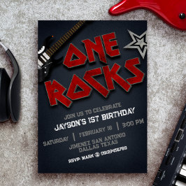 One Rocks - 1e verjaardag  Kaart