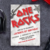 One Rocks - 1e verjaardag Kaart