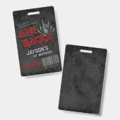 One Rocks - 1e verjaardag VIP All Access Badge (Voor- en achterkant)